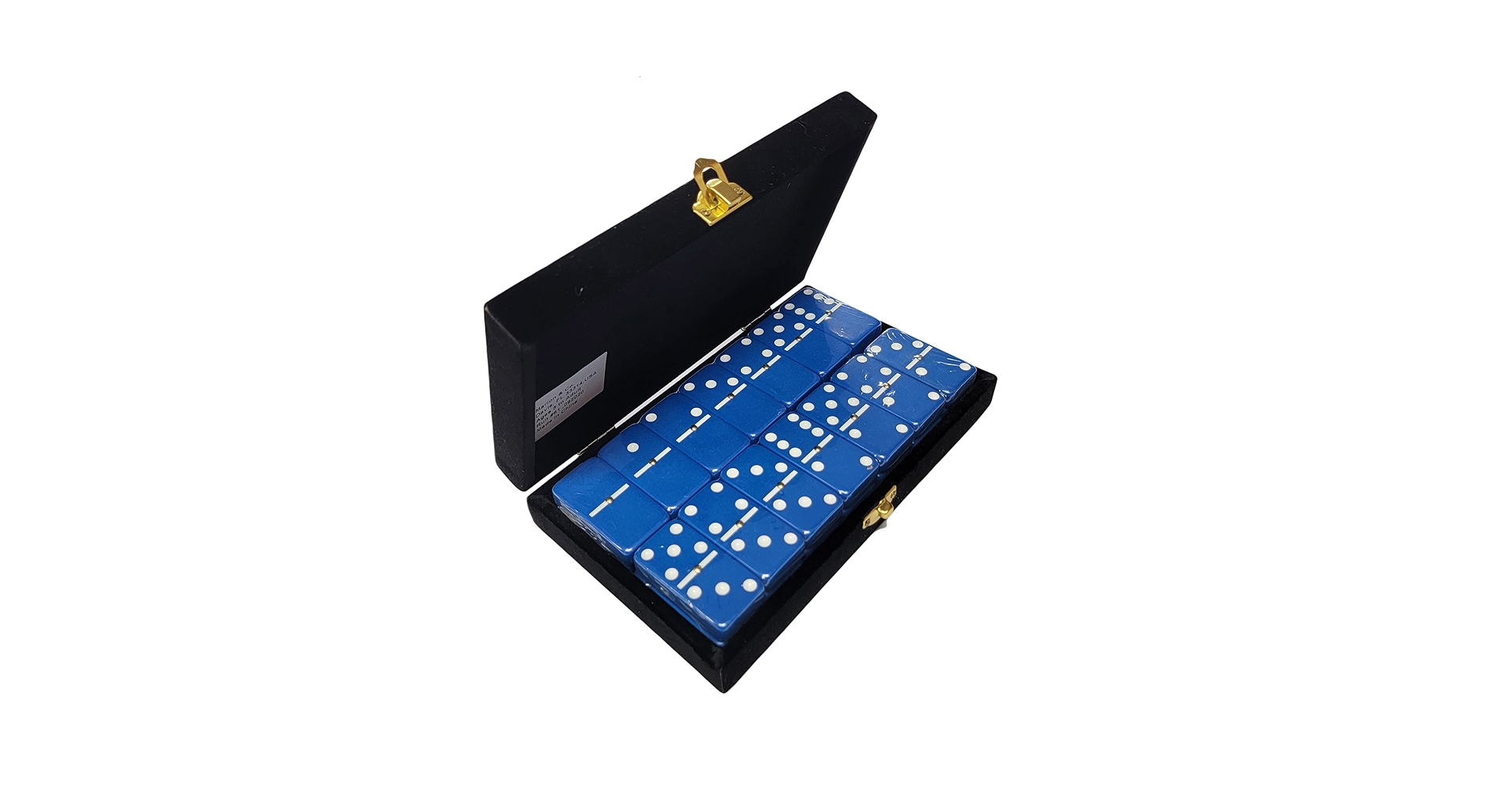 Amazon.com: Marion Domino Double 6 Blue Jumbo Tournament